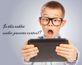 Parents control the Internet