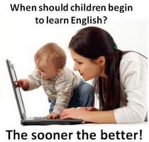 Когда дети должны начинать учить Английский язык