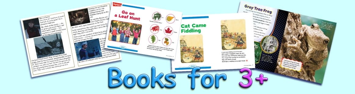Английские книги для детей 3+