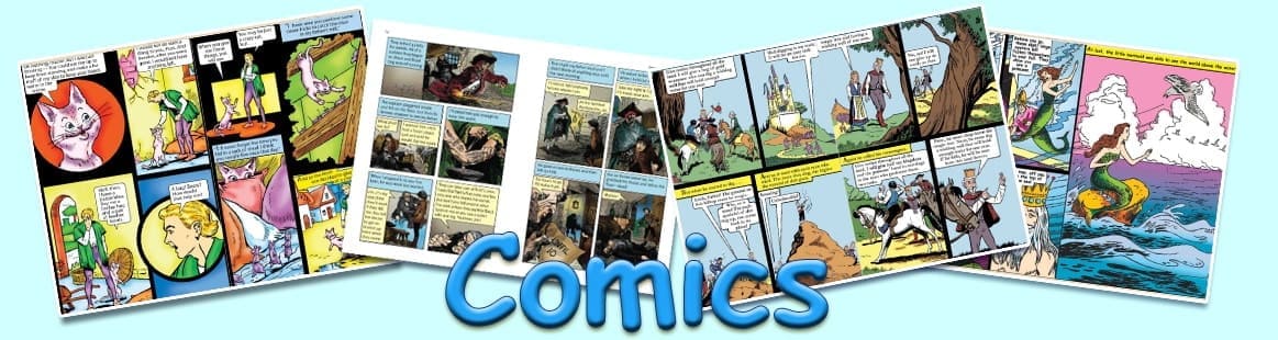 Комікси для дітей англійською