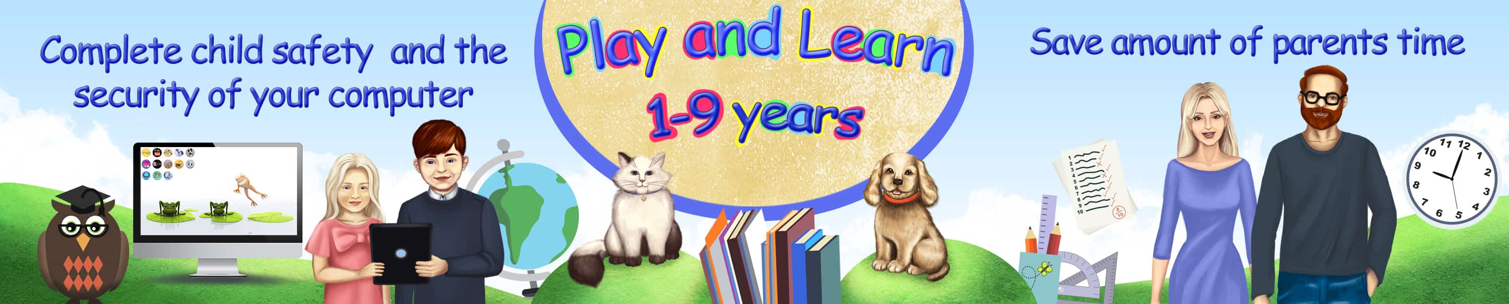 Play and Learn. Education of children from 1 to 9 years