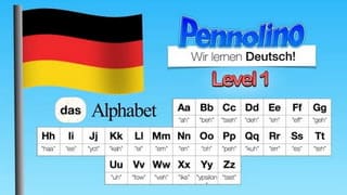 Pennolino – німецький алфавіт