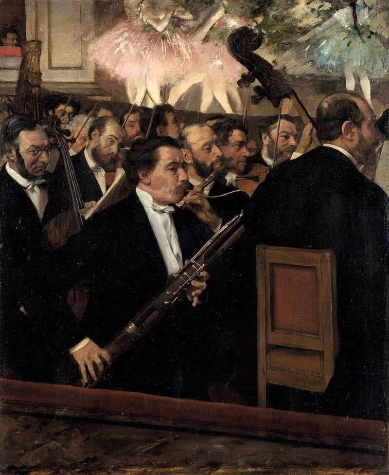Эдгар Дега Оркестр в Опере