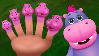 Finger Family Hippo