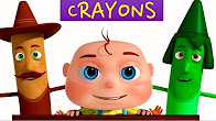 Crayons Finger Family 3D Rhymes