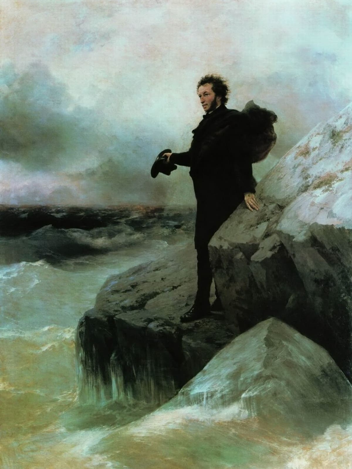 Прощание А. С. Пушкина с морем. 1877 год