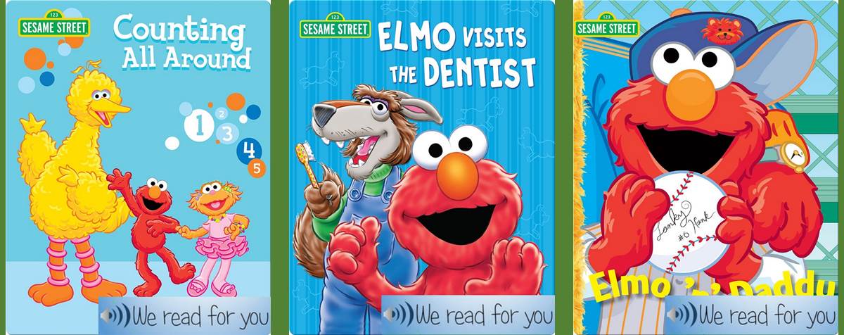 Sesame Street - Elmo's Learning Adventure Books