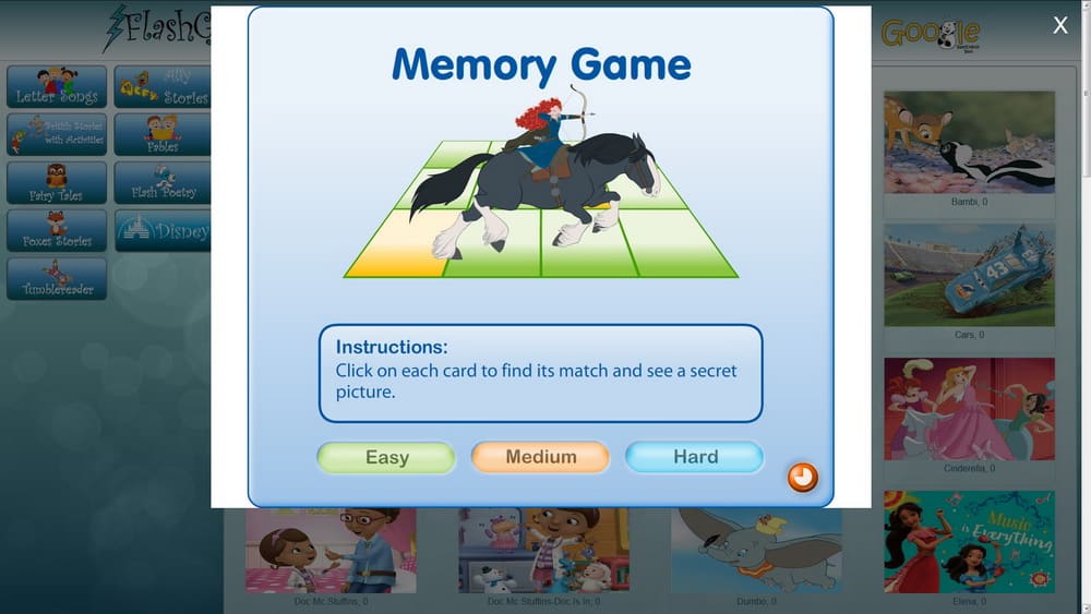 Memory Games for children