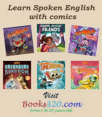 Learn Spoken English with comics 