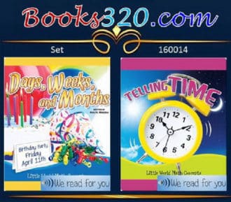 Озвучені книги для дітей Days, Weeks, Months, Telling Time
